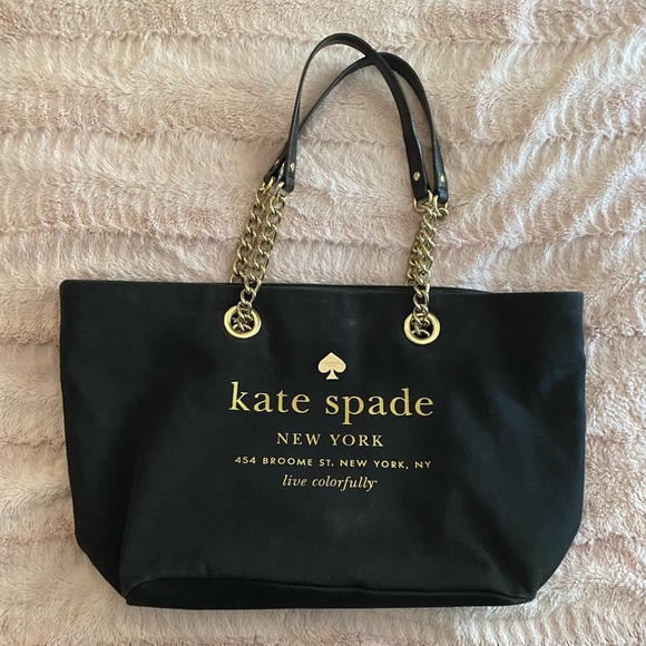 kate spade Handbags - Kate Spade New York East Broadway Canvas Tote, Black